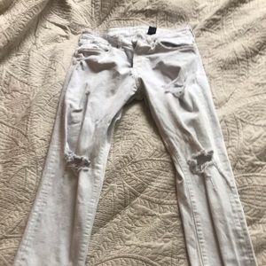 White jeans